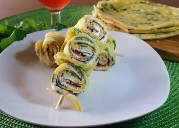 crespelle alla rucola