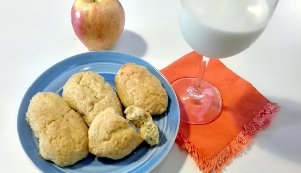 I biscotti da latte sono pronti per essere gustati da tutta la famiglia.