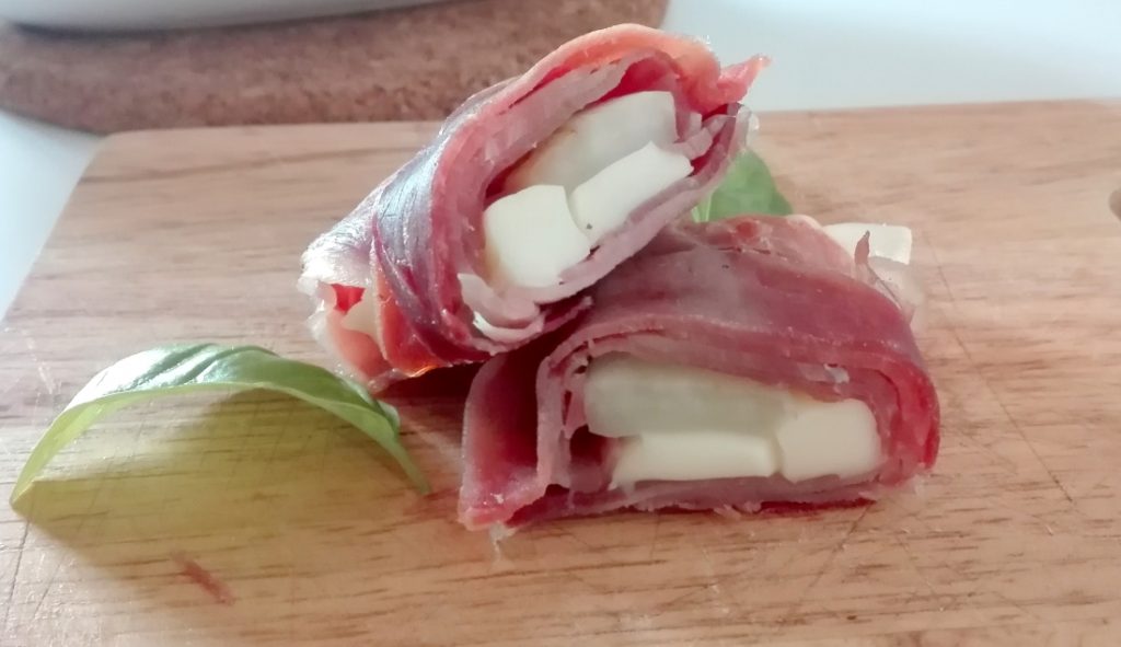 involtini di prosciutto crudo