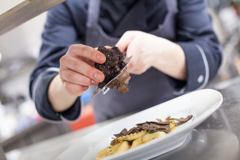 come si cucina il tartufo