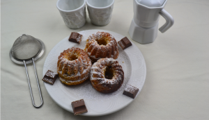 ciambelline con cioccolato kinder foto principale ciambelline con cioccolato kinder foto principale