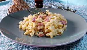 pasta con pancetta e brie pasta pancetta e brie