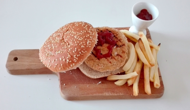 hamburger di ceci