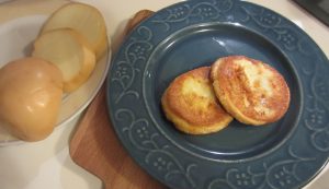 Scamorza affumicata fritta Scamorza affumicata fritta