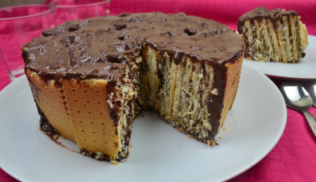 torta di budino e biscotti foto principale