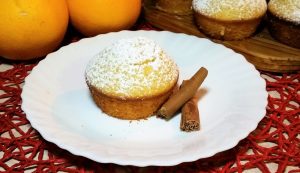 muffins arancia e cannella