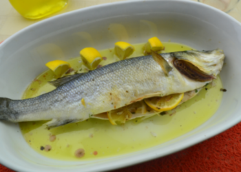 branzino al forno foto principale