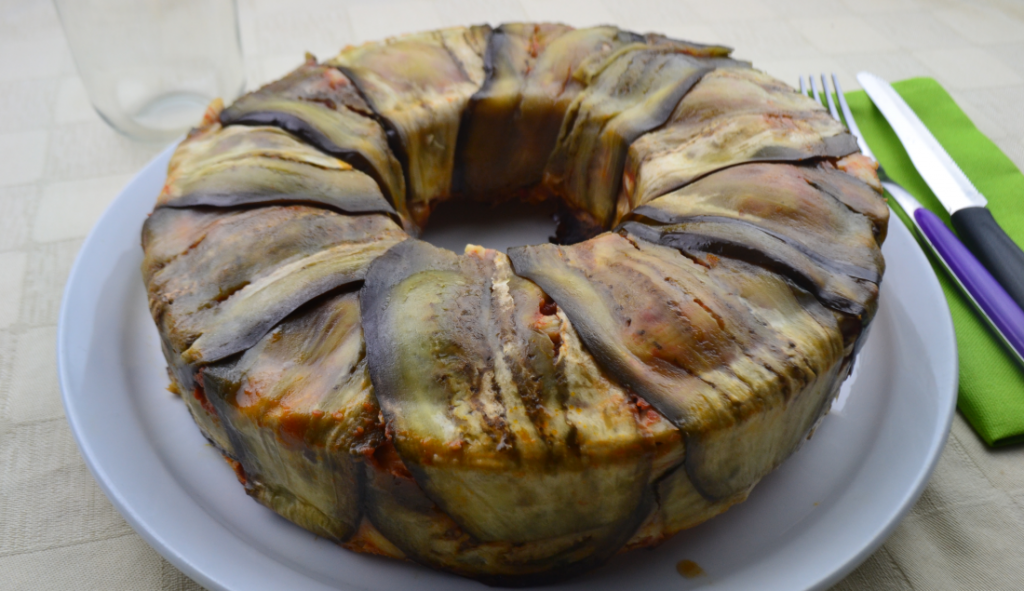 sformato di pasta con melanzane foto principale