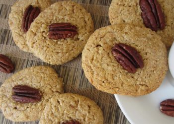 Biscotti agli anacardi con noci pecan tostati