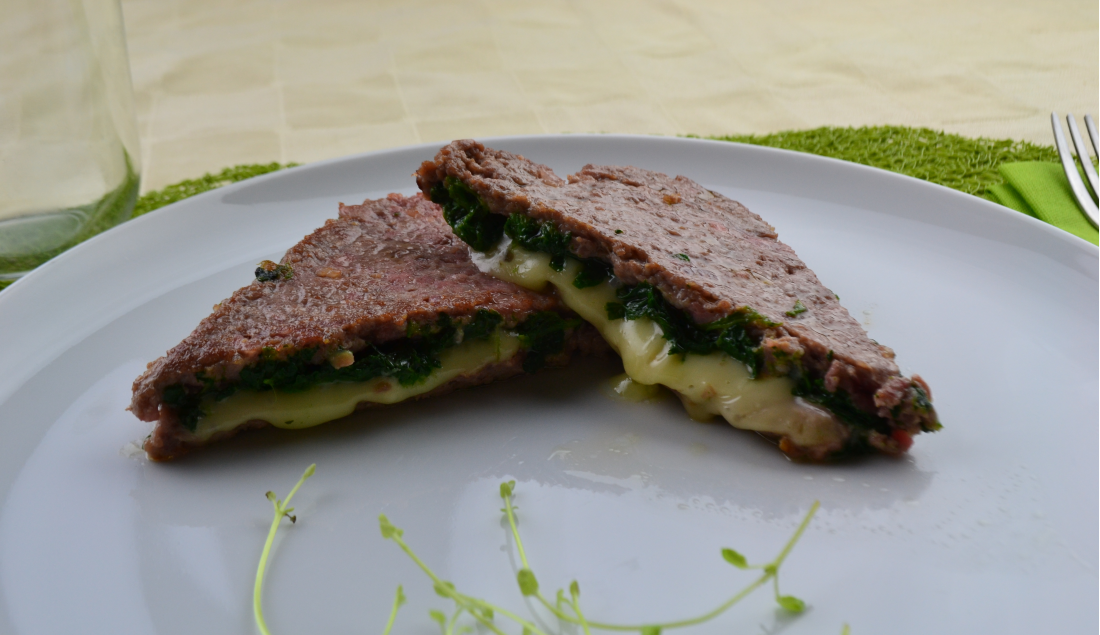 tramezzini di carne con spinaci foto principale