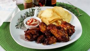 ali di pollo alo sciroppo d’acero alette di pollo alo sciroppo d’acero