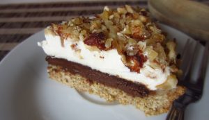 Crostata con ricotta e crema di nocciole tostate Crostata con ricotta e crema di nocciole tostate