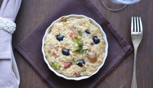 Riso in crosta d'uovo