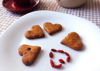 biscotti con bacche di goji