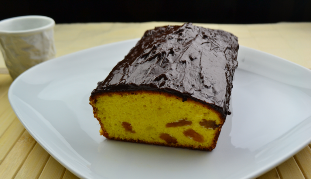 plumcake con uvetta e rum