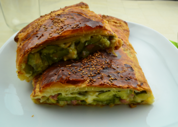 strudel con zucchine e scamorza affumicata foto principale