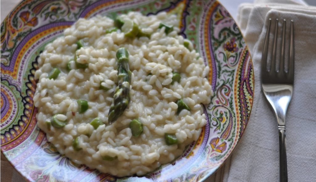 Risotto agli asparagi e mascarpone