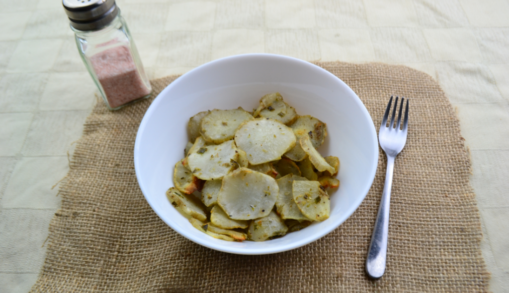 chips di topinambur al forno foto principale