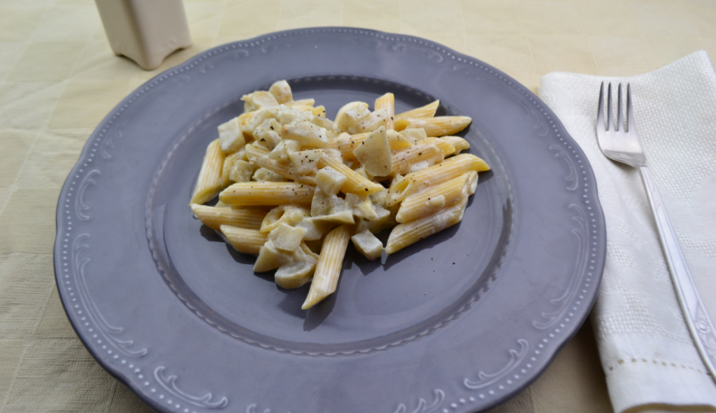 pasta con il topinambur foto principale