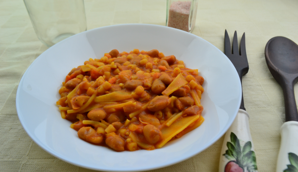 pasta e fagioli alla napoletana foto principale