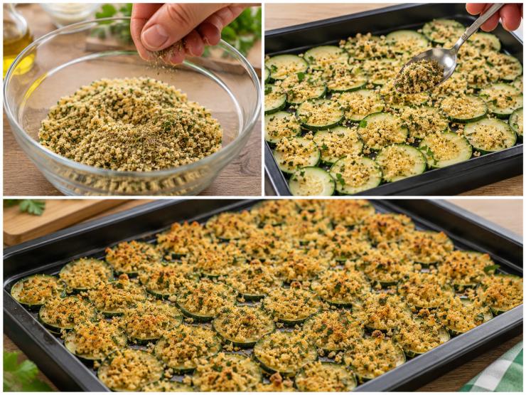 Infine incorporate al composto anche un po’ di origano e distribuitelo zucchine. Infornate per 20 minuti a 180 gradi. Trascorso il tempo di cottura ecco pronte da servire le zucchine gratinate.