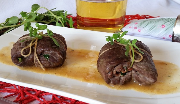 Ed ecco i fagottini filanti alla birra pronti da portare in tavola.
 