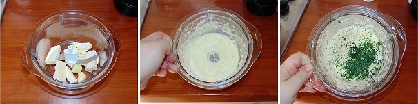 burro aromatizzato all'aglio veloce saporito 
