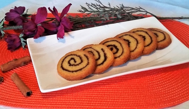 Ecco pronti i cinnamon rolls cookies.