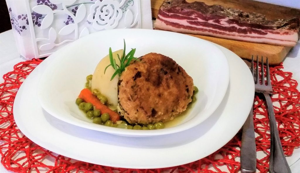 carciofi ripieni della nonna Impiattamento finale: carciofi ripieni della nonna