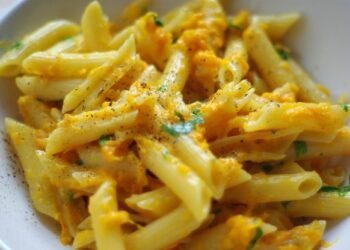 pasta alla zucca