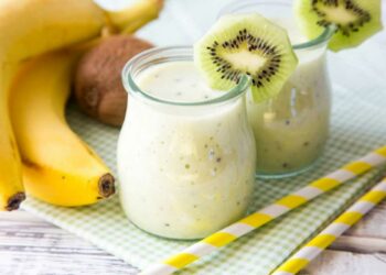 smoothie kiwi e banana