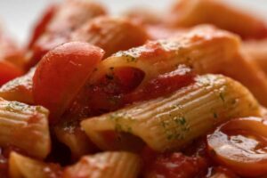 pasta pomodoro Pasta al pomodoro fresco cremosissima
