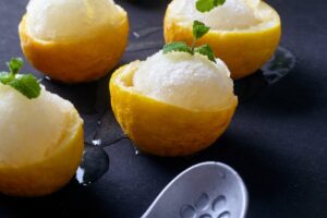 sorbetto limone Ricetta del sorbetto a limone