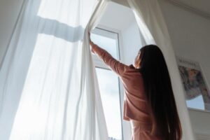 tende donna Puzza tende cucina, rimedio