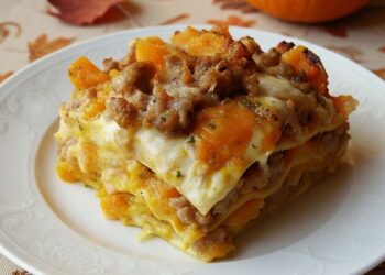lasagna zucca salsiccia ricette.com