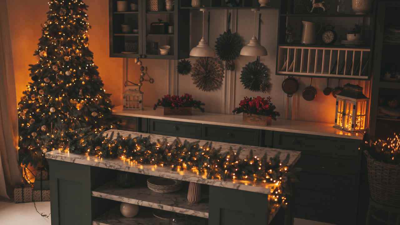 come addobbare la cucina a natale ricette.com