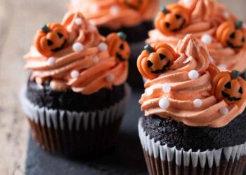 cupcake halloween doppio cioccolato ricette.com