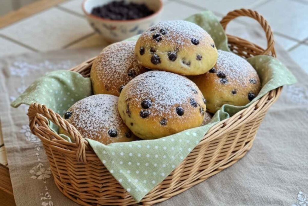 pangoccioli soffici pieni di gocce di cioccolato ricette.com