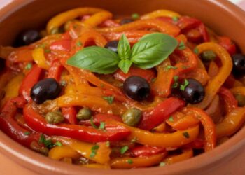 peperonata ricetta originale versione napoletana della nonna ricette.com peperonata ricetta originale versione napoletana della nonna ricette.com