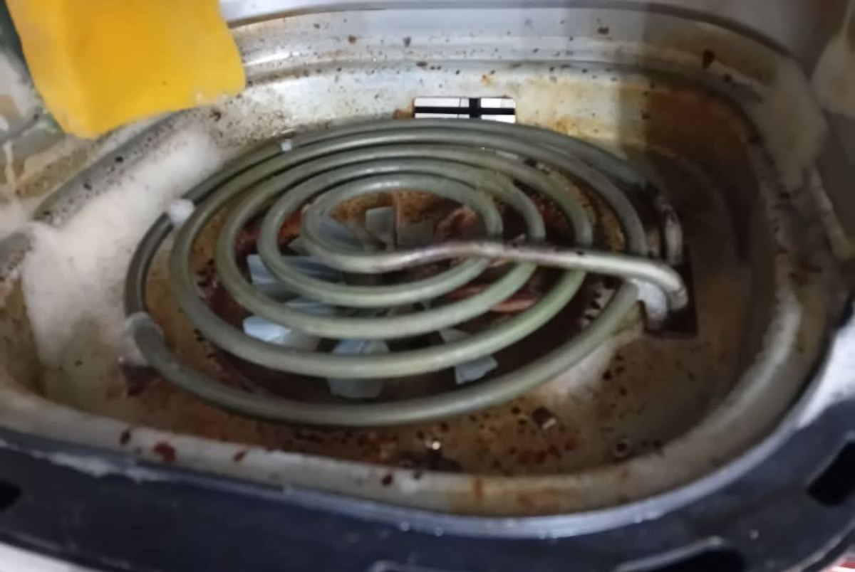 questa parte della friggitrice ad aria è la più sporca in assoluto ricette.com