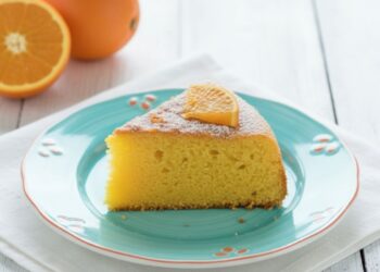 torta di arance frullate della nonna