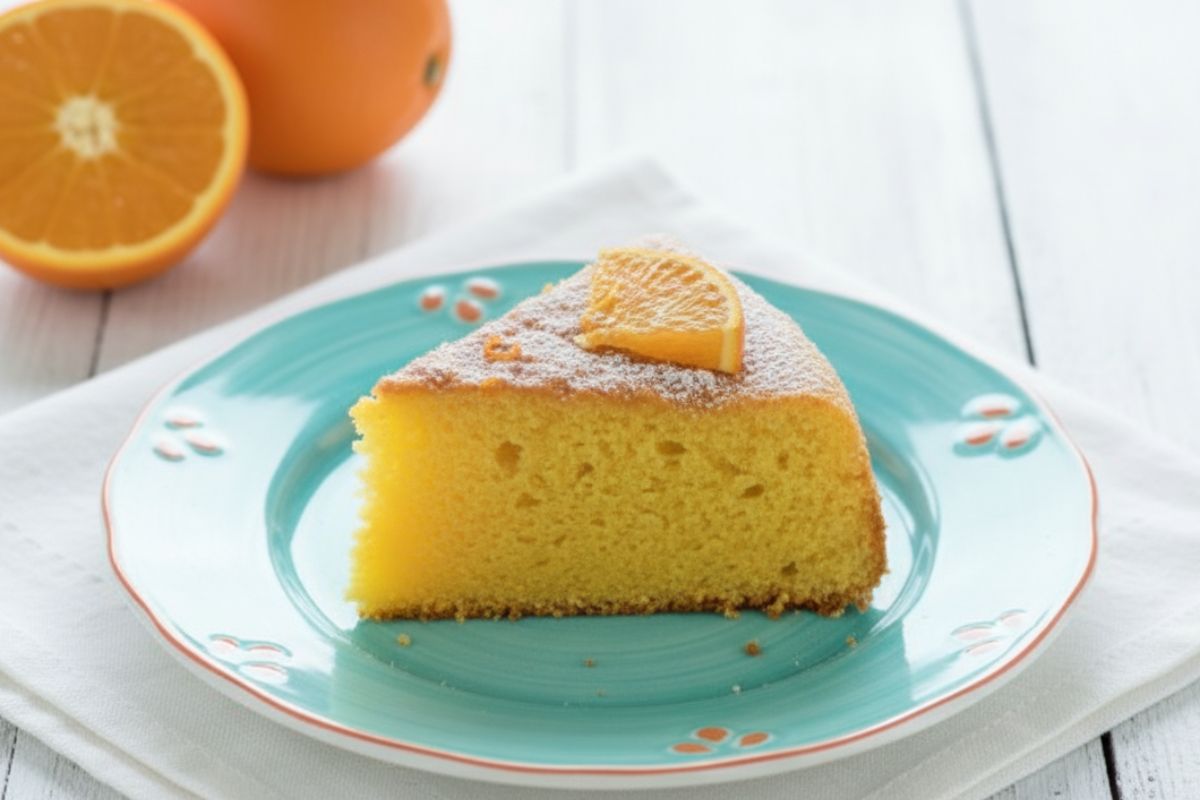 Torta di arance frullate, la ricetta della nonna: una sola fetta non basta mai