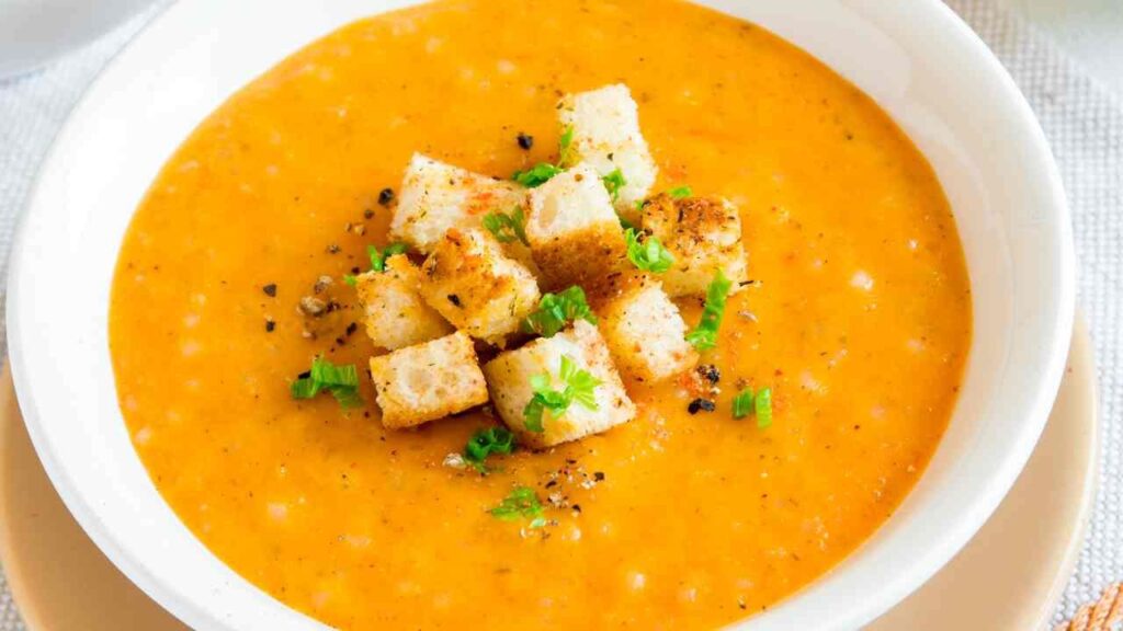 vellutata di zucca con crostini perfetti ricette.com vellutata di zucca con crostini perfetti ricette.com