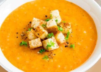 vellutata di zucca con crostini perfetti ricette.com