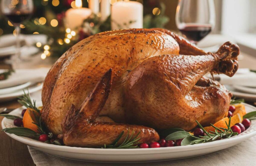 tacchino arrosto ripieno ricetta americana ricette.com