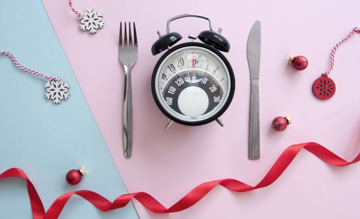 posate sveglia decorazioni natalizie