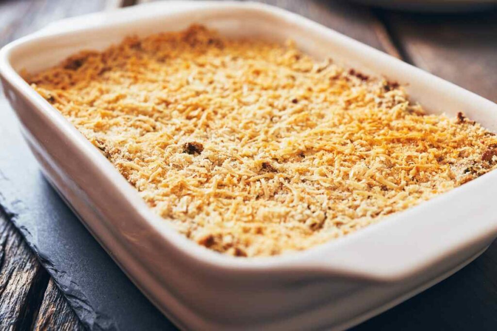 pirofila con gateau di patate
