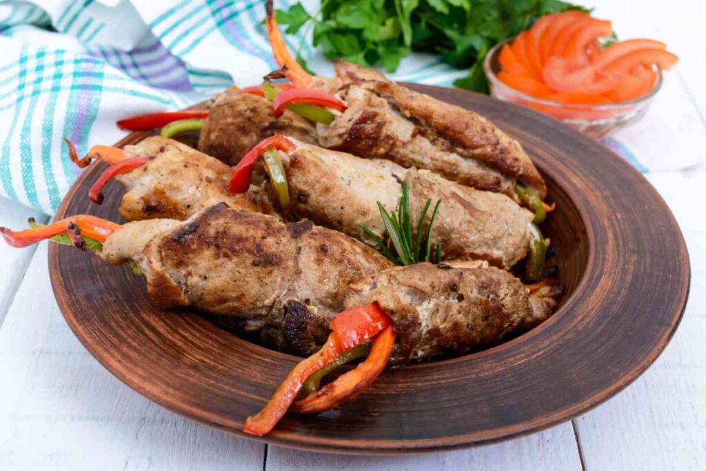 involtini carne e peperoni involtini di carne e peperoni