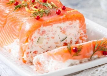 mattonella di salmone affumicato