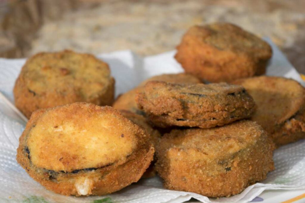 medaglioni melanzane medaglioni di melanzane fritti